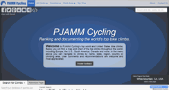 Desktop Screenshot of pjammcycling.com